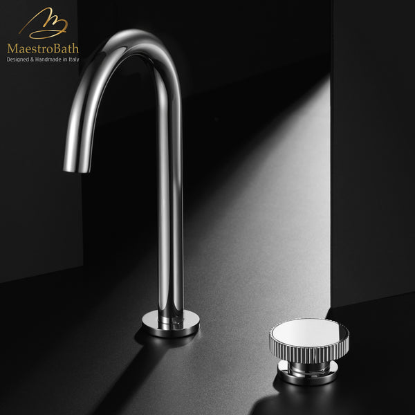 CIRCO Modern 2-Hole Bathroom Faucet | Polished Chrome