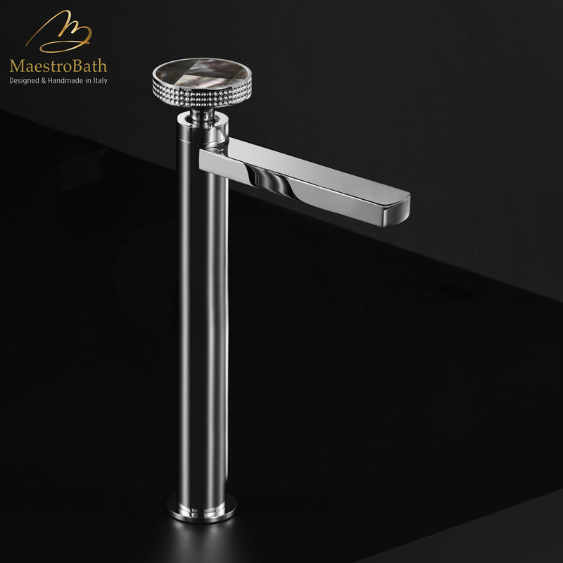 Preziosa Luxury Bathroom Faucet | Polished Chrome