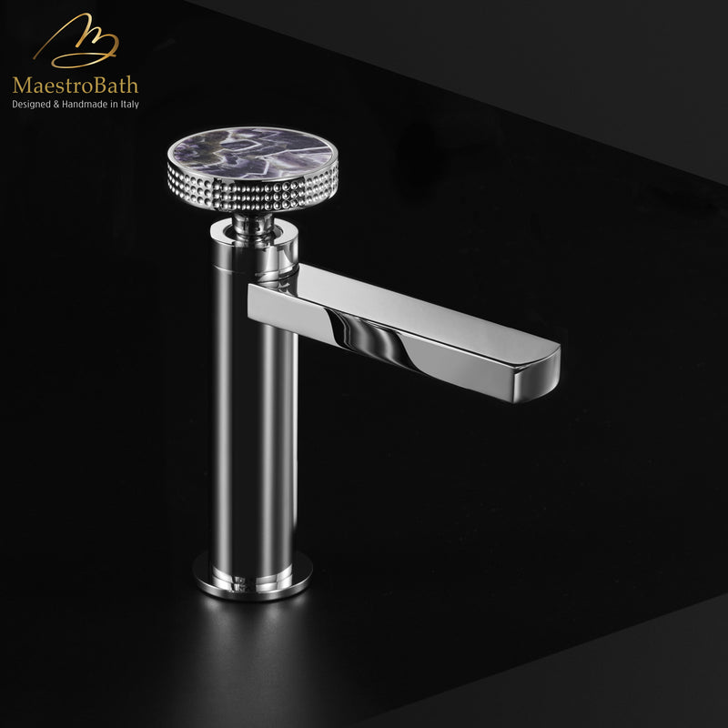 Preziosa Luxury Bathroom Faucet | Polished Chrome