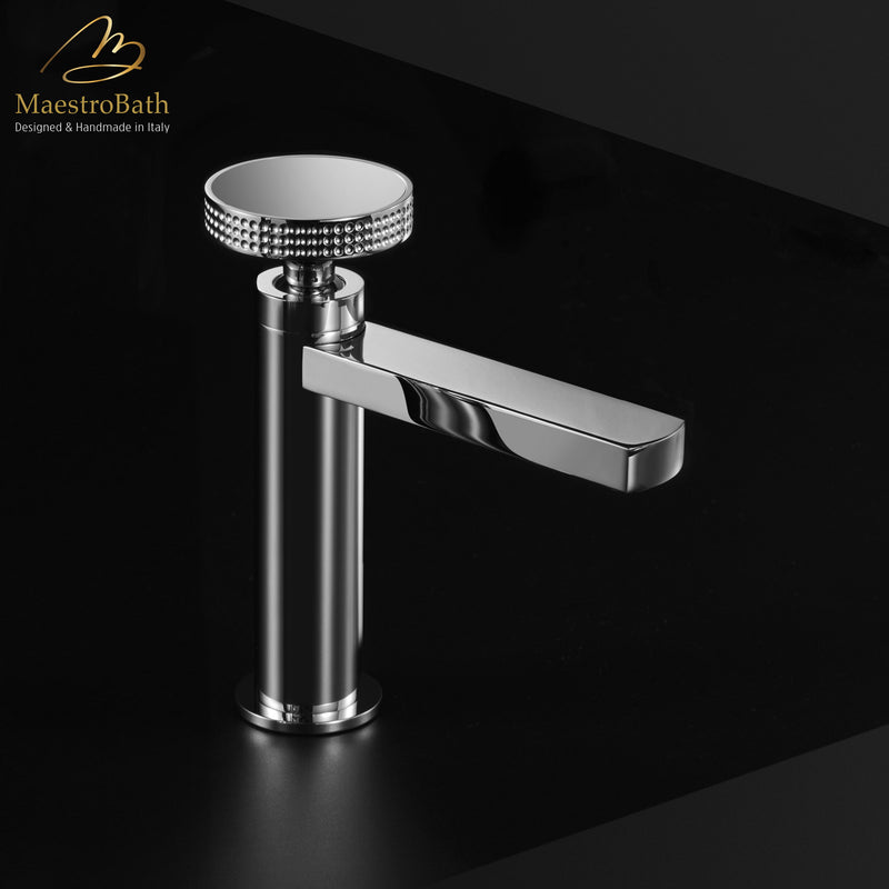 Preziosa Luxury Bathroom Faucet | Polished Chrome