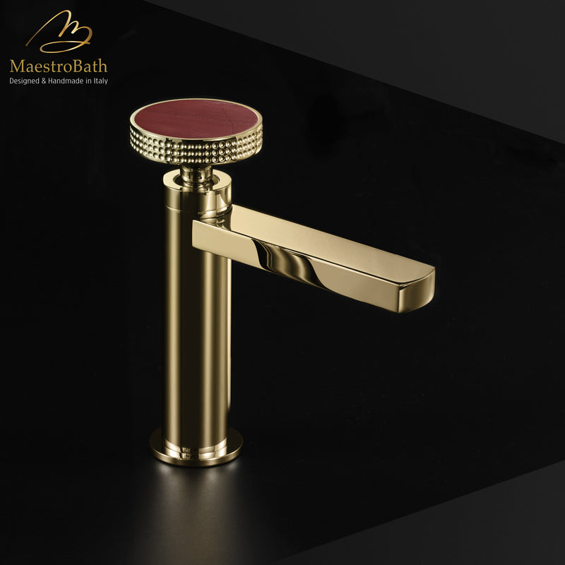 Preziosa Luxury Bathroom Faucet | Polished Gold