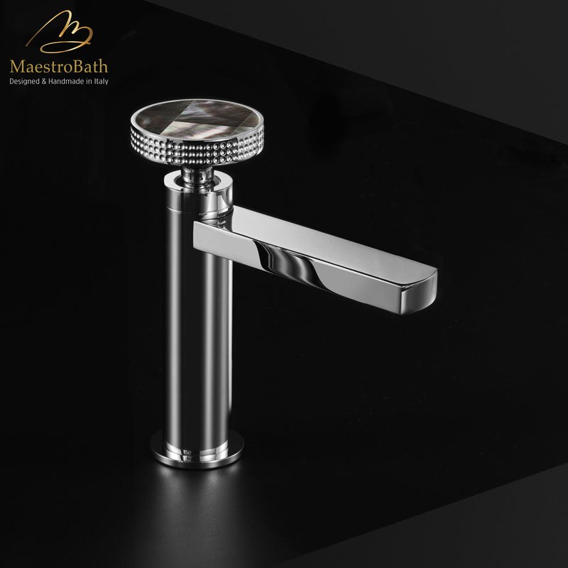 Preziosa Luxury Bathroom Faucet | Polished Chrome