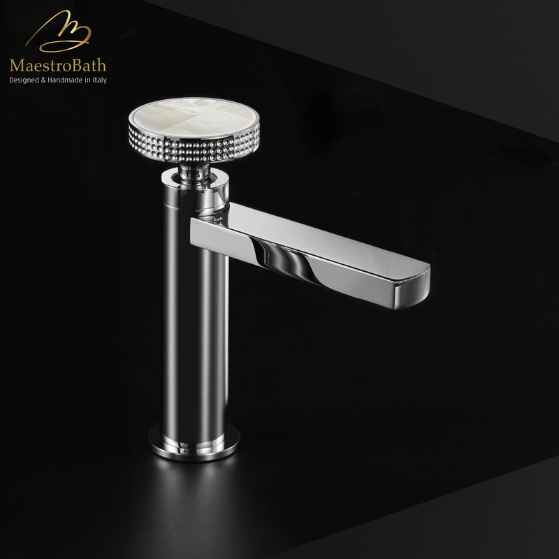 Preziosa Luxury Bathroom Faucet | Polished Chrome