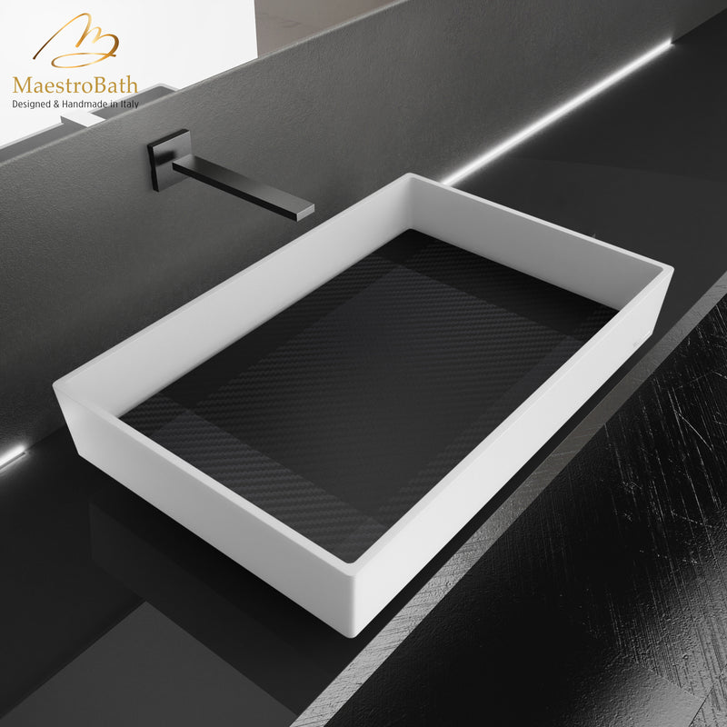 Carbon Tech XL by Tonino Lamborghini Vessel Sink