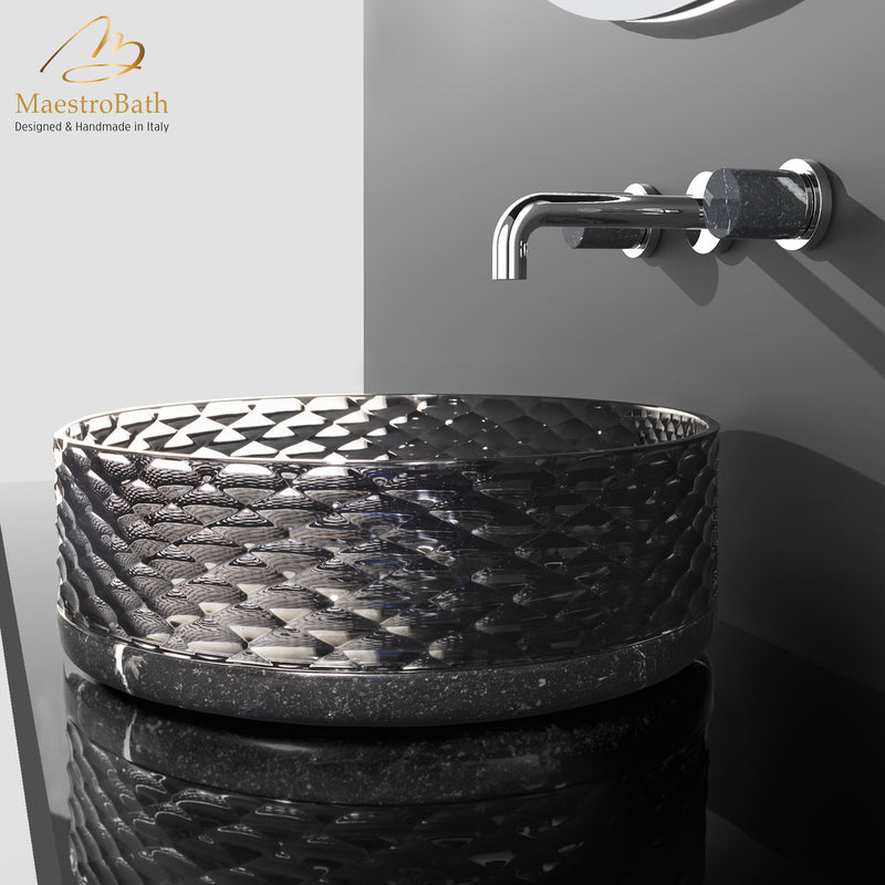 Marmofusion by Tonino Lamborghini Vessel Sink