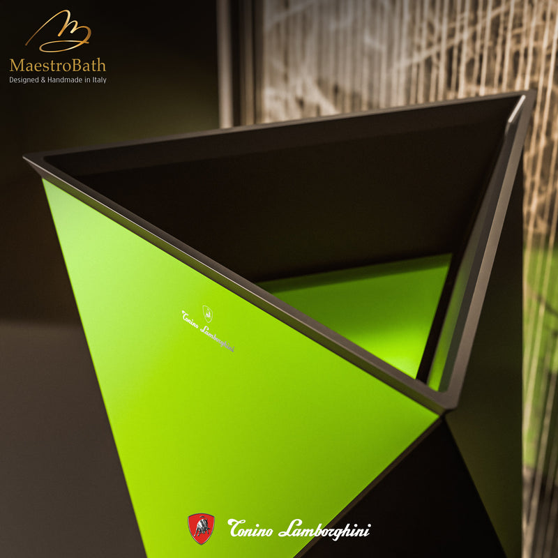 Prisma by Tonino Lamborghini Freestanding Sink