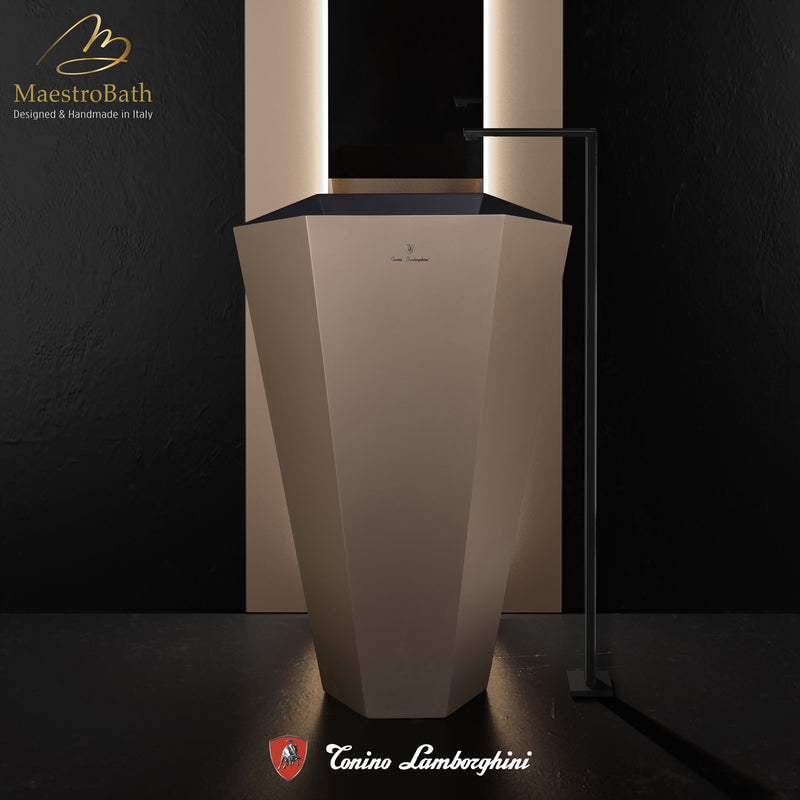 Vision by Tonino Lamborghini Freestanding Sink