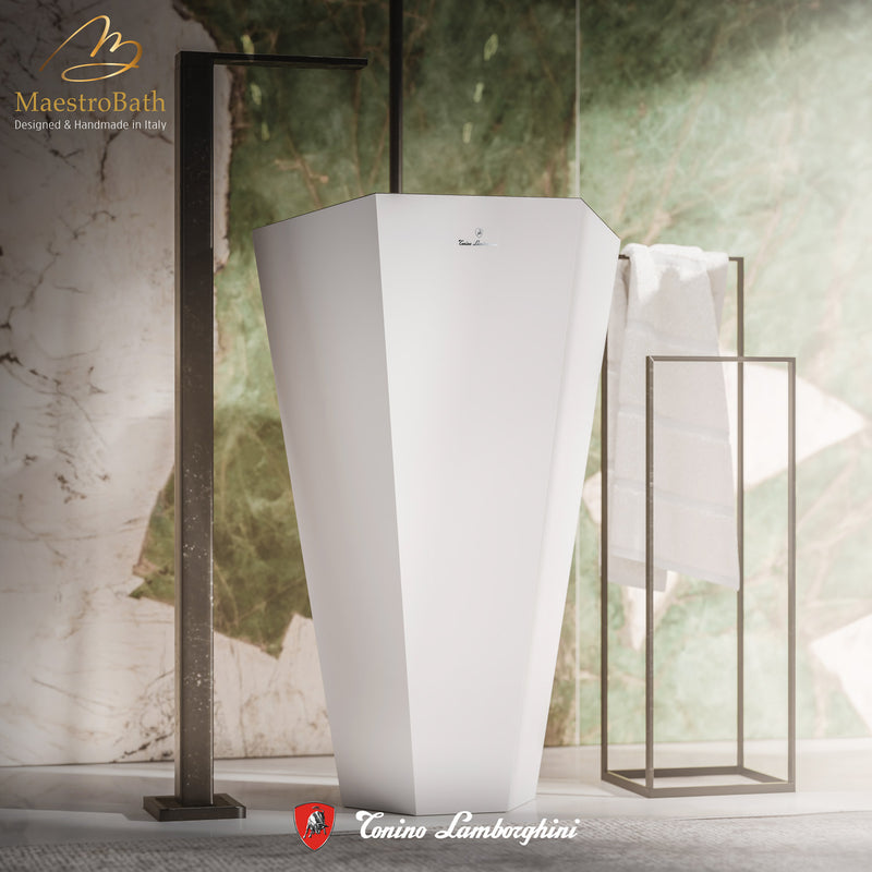 Vision by Tonino Lamborghini Freestanding Sink