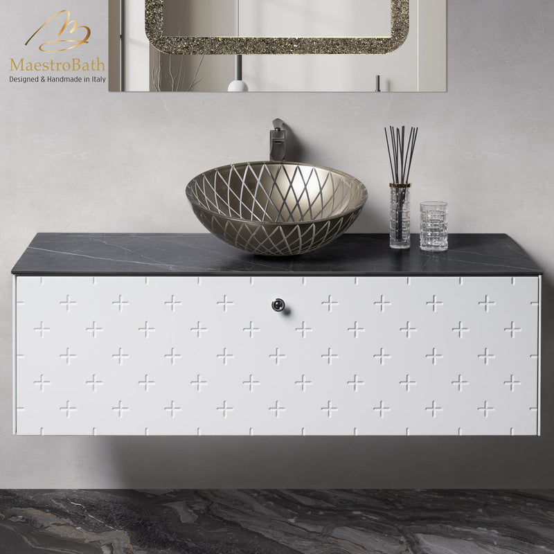 Modern Bathroom Vanity 40" | White