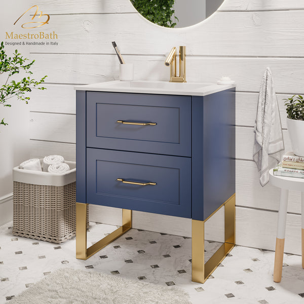 Classic 60 Bathroom Vanity | Midnight Blue