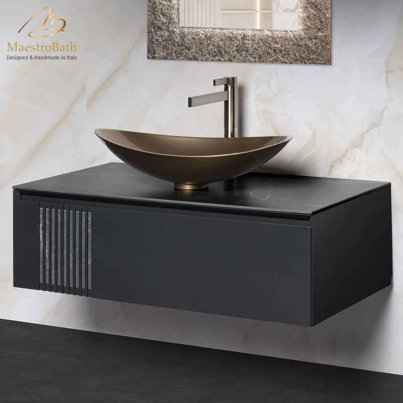 Mantua Bathroom Vanity 40" | Black