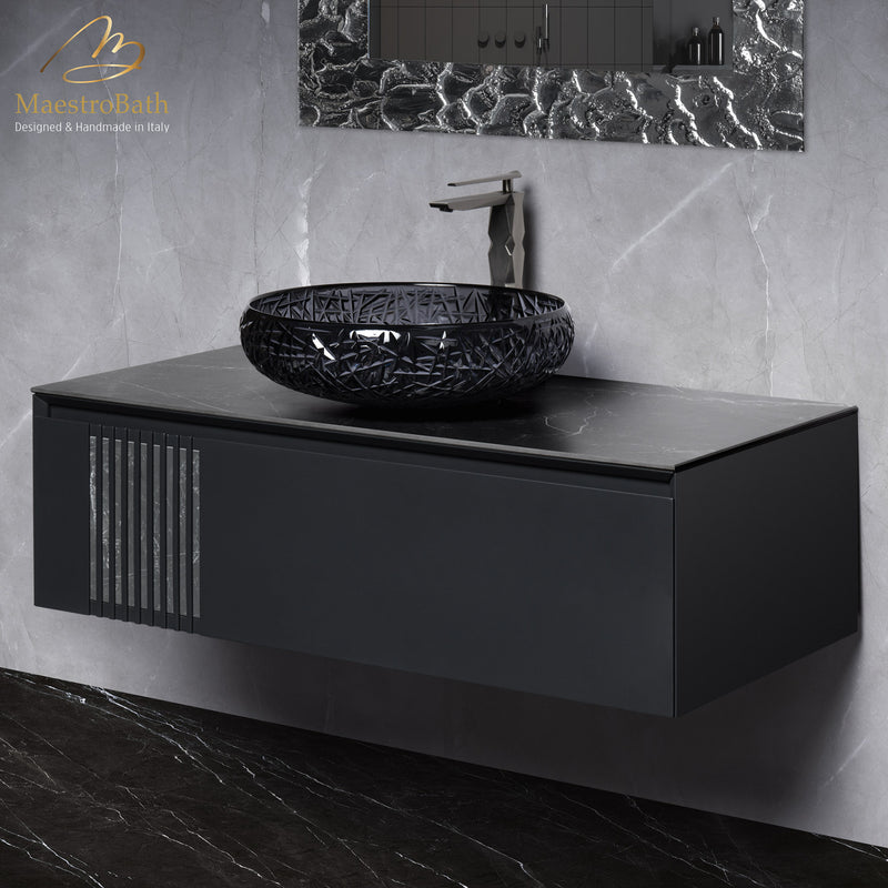 Mantua Bathroom Vanity 40" | Black