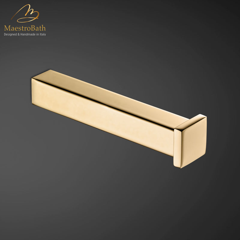 Minimal Roll Holder | Polished Gold