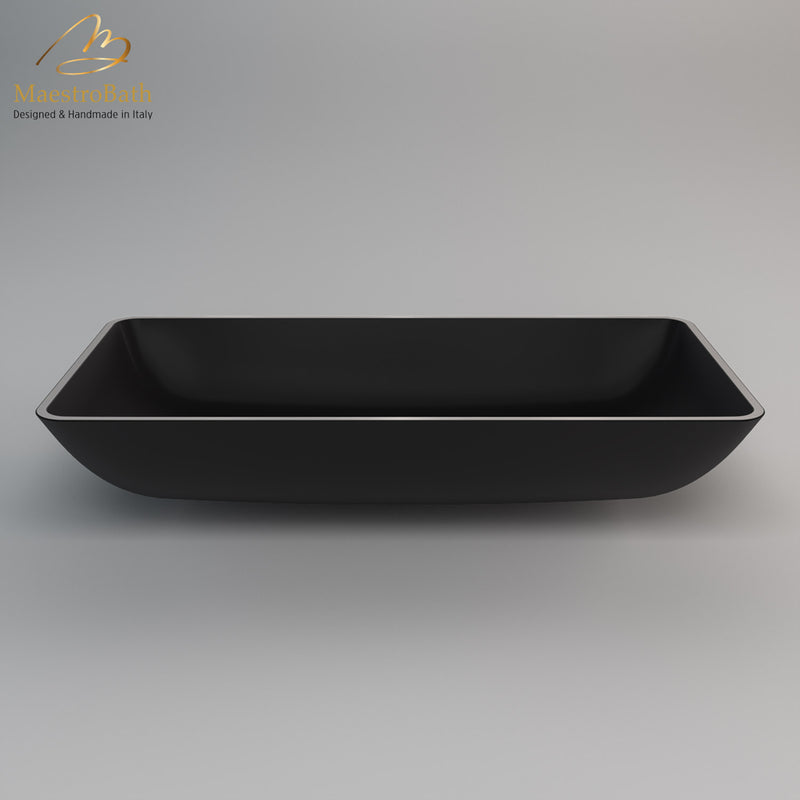 Alumix Nek Rectangular Vessel Sink