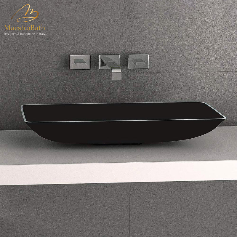 Alumix Nek Rectangular Vessel Sink