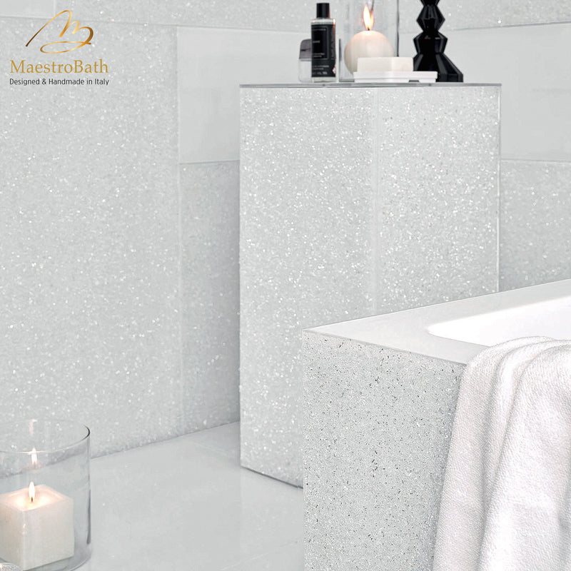 Crystal Luxury Tile | Silver