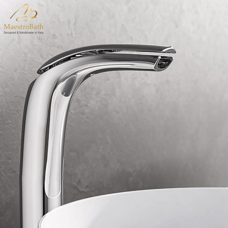 Italian Designer Vessel Sink Faucet