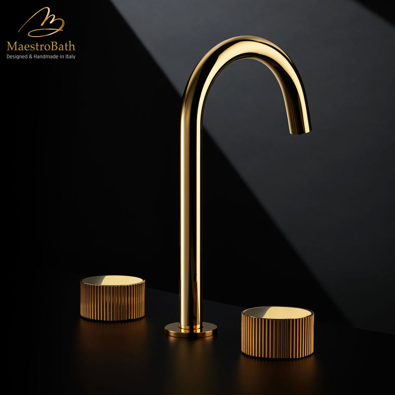 Preziosa Luxury 3-hole Bathroom Faucet