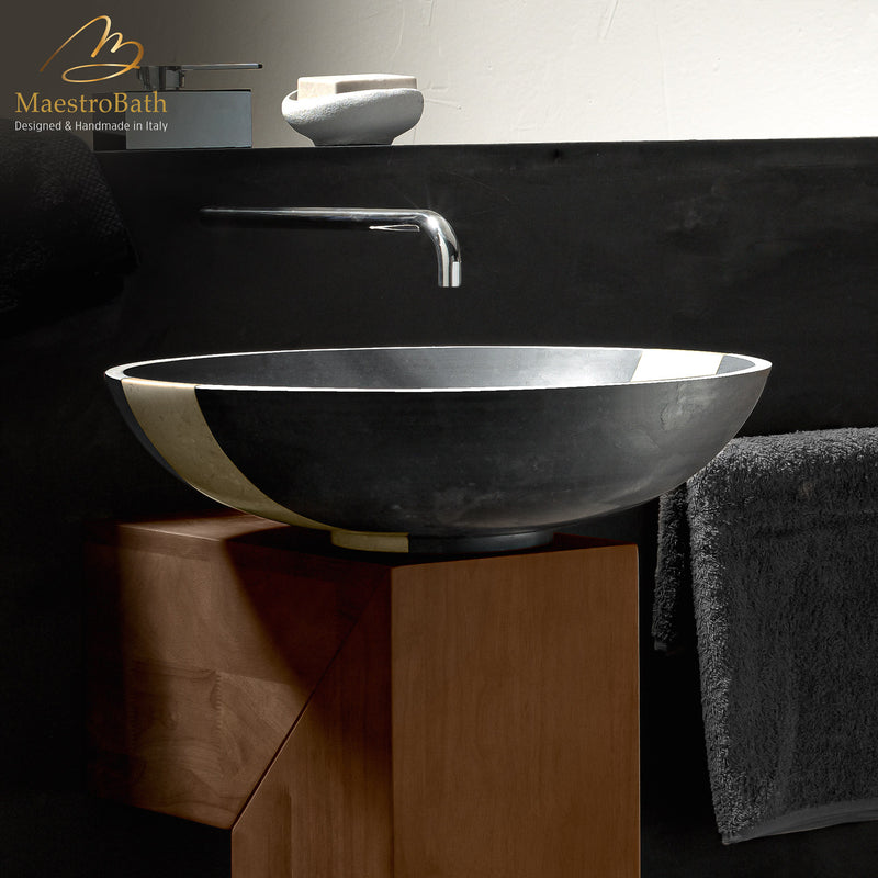 Stone Coplato Contemporary Natural Stone Sink