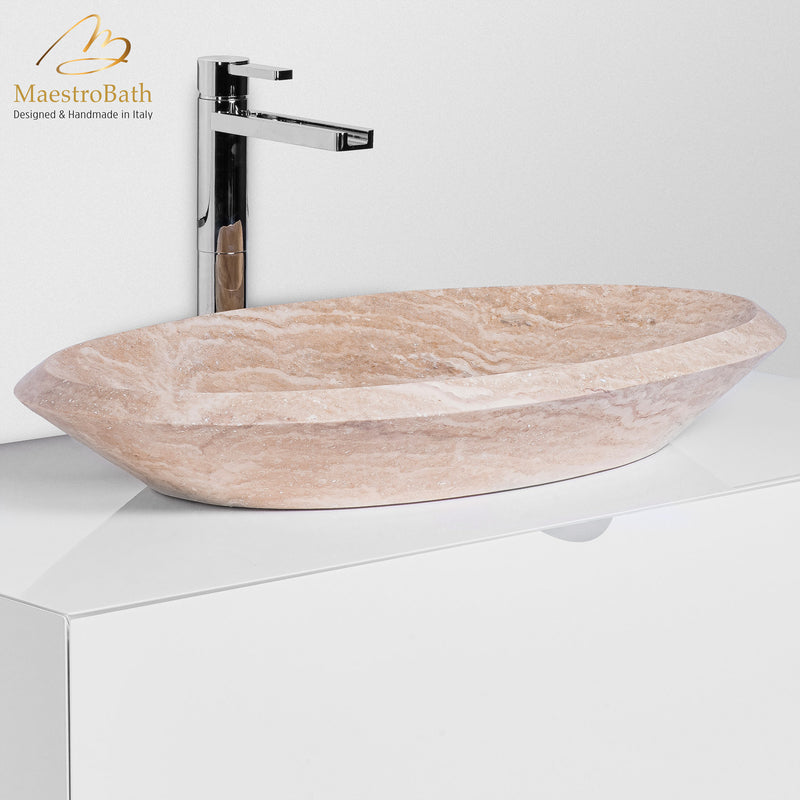 Sundari Infinity Natural Stone luxury vessel sink