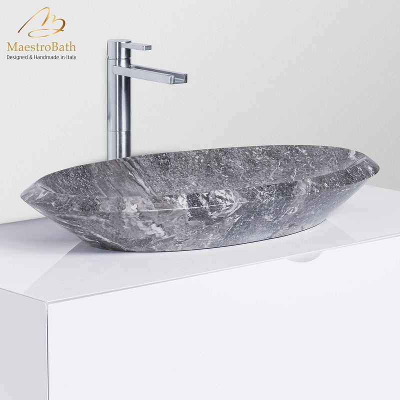 Sundari Infinity Natural Stone luxury vessel sink