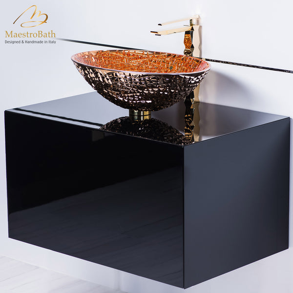 Chic Luxury Italian Bathroom Fixture Selection