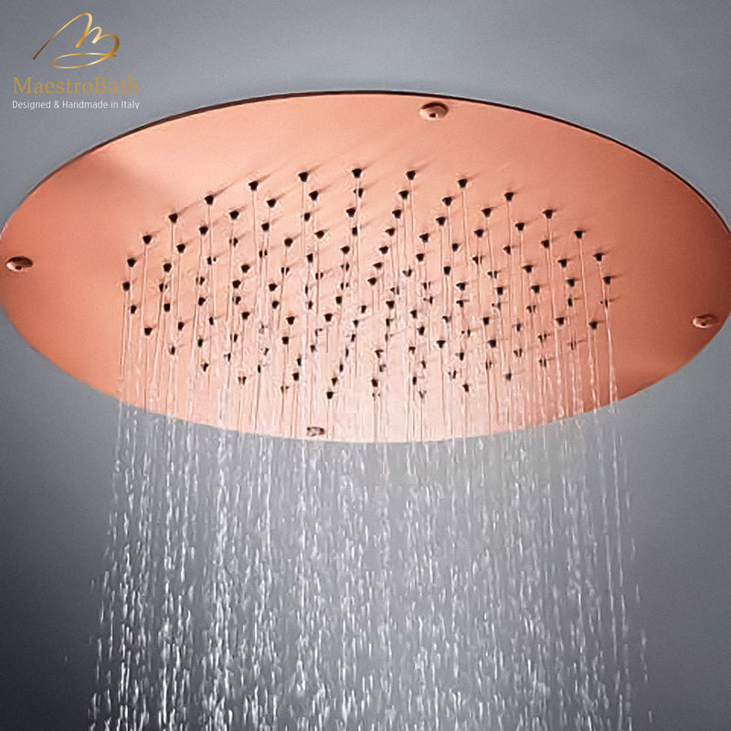 Red Moon Complete Shower Set | Copper