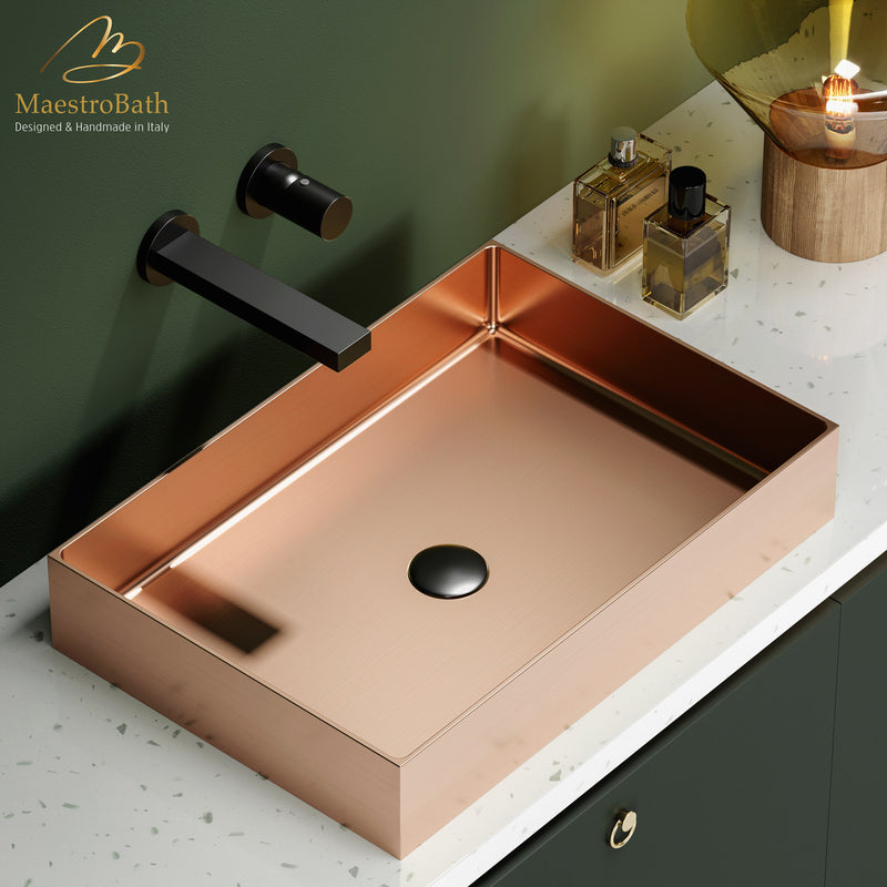 Modern Rectangular Vessel Sink