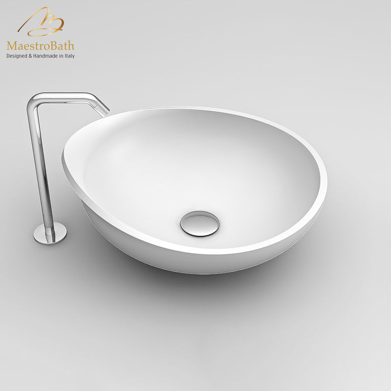 Teknoform Elmo White Luxury Sink