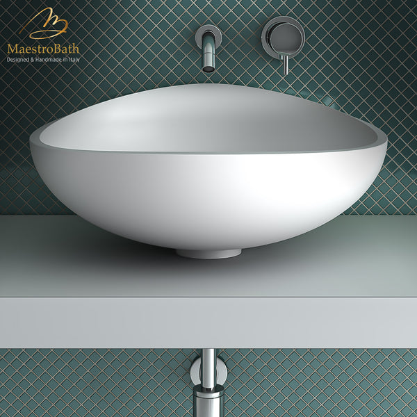 Teknoform Elmo White Luxury Sink