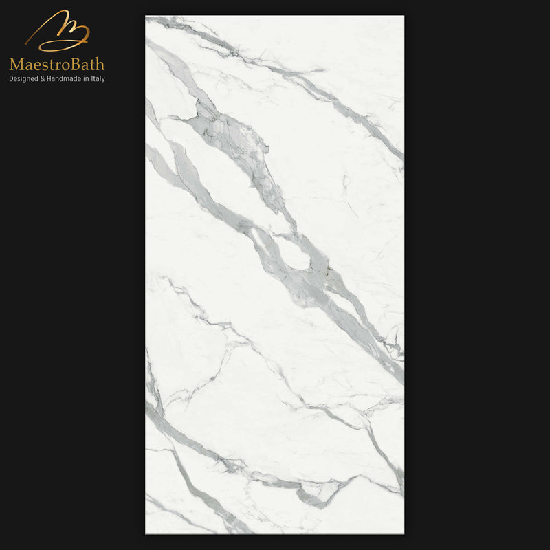 Statuario Luxury Tile | White