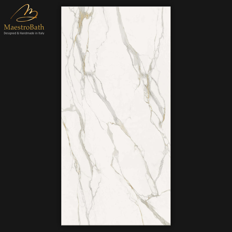 Calacatta Luxury Tile | White