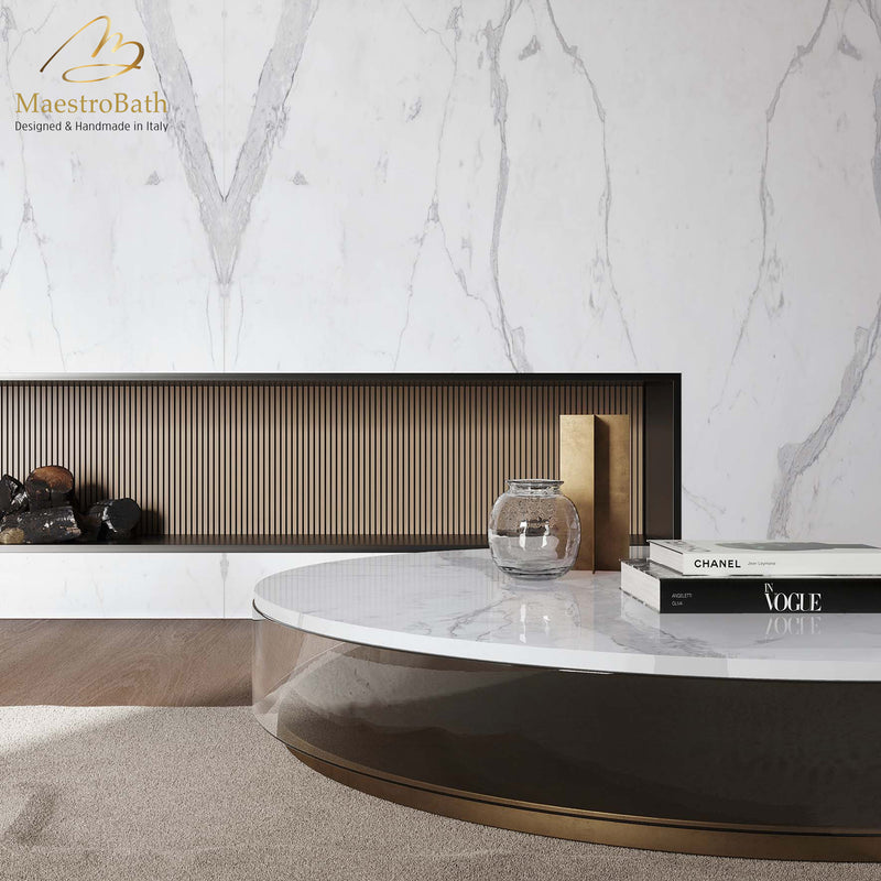 Statuario Luxury Tile | White