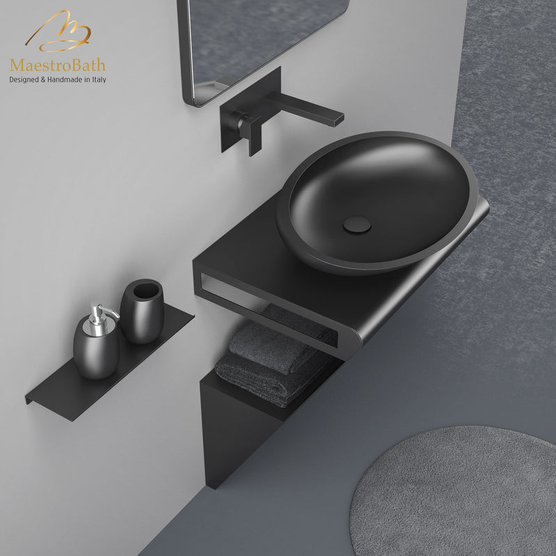 SEVEN Washstand | Black Mat