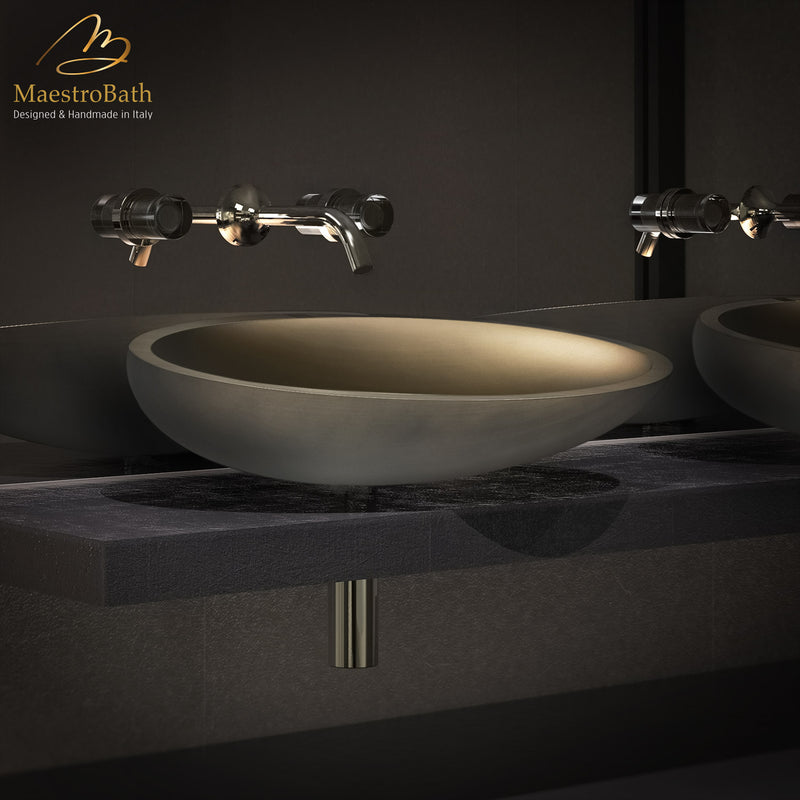 Vetrofreddo Kool Max Bronze Unique Bath Sink