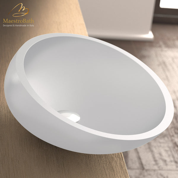 Vetrofreddo Kool Small Vessel Sink #color_white